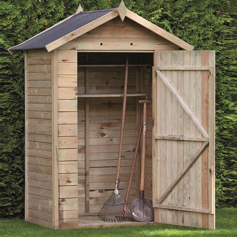 Tuindeco - Gartenschrank mit Bitumenpappe - Drenthe