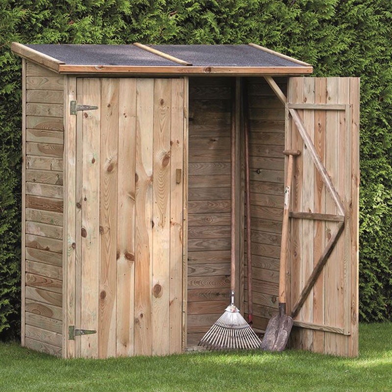 Tuindeco - Garden cabinet with bitumen cardboard - Bayern