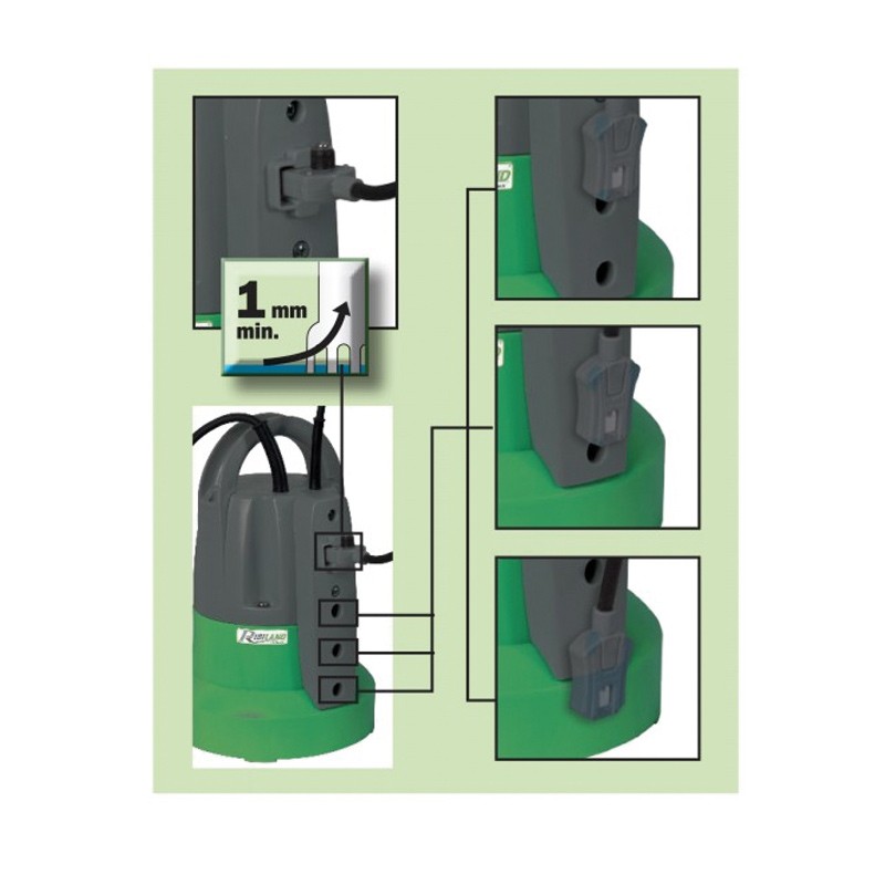 KLARWASSER-MOPPPUMPE 400W + SCHALTER