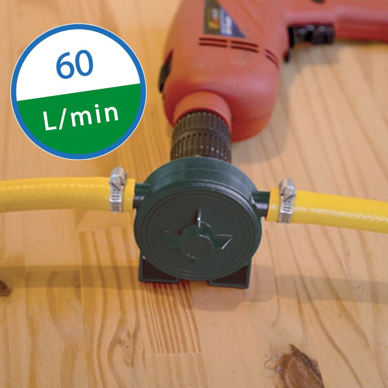 POMPE SUR PERCEUSE