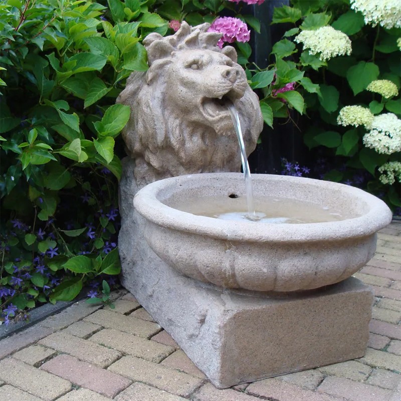 1387068 AA BASEL - GARGOYLE HEAD OF A LION 600L/H