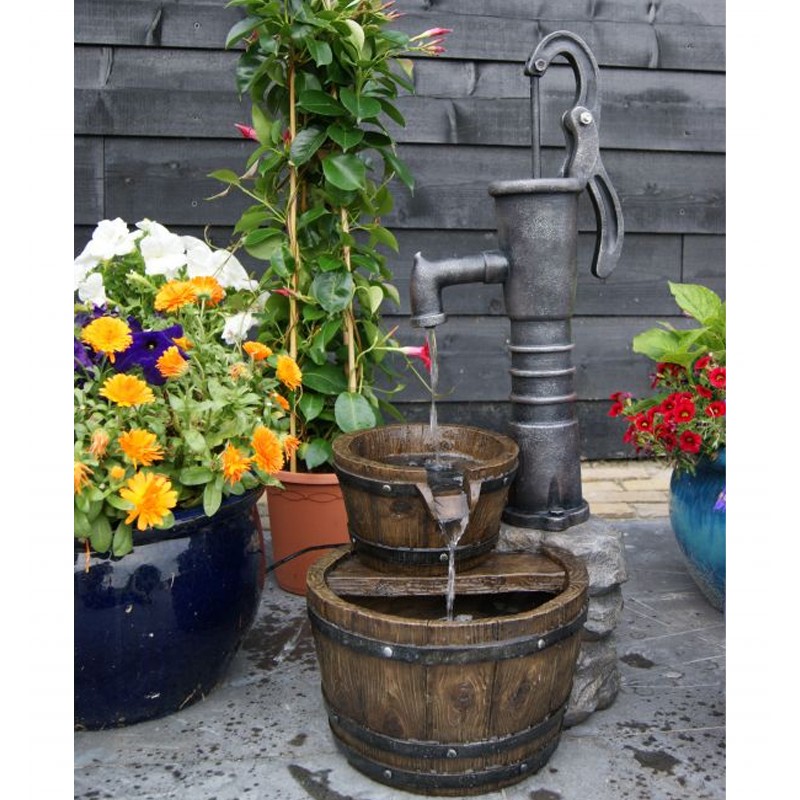 1387064 AA LAS VEGAS - SET ACQUA BARILE E POMPA MANUALE 350L/H
