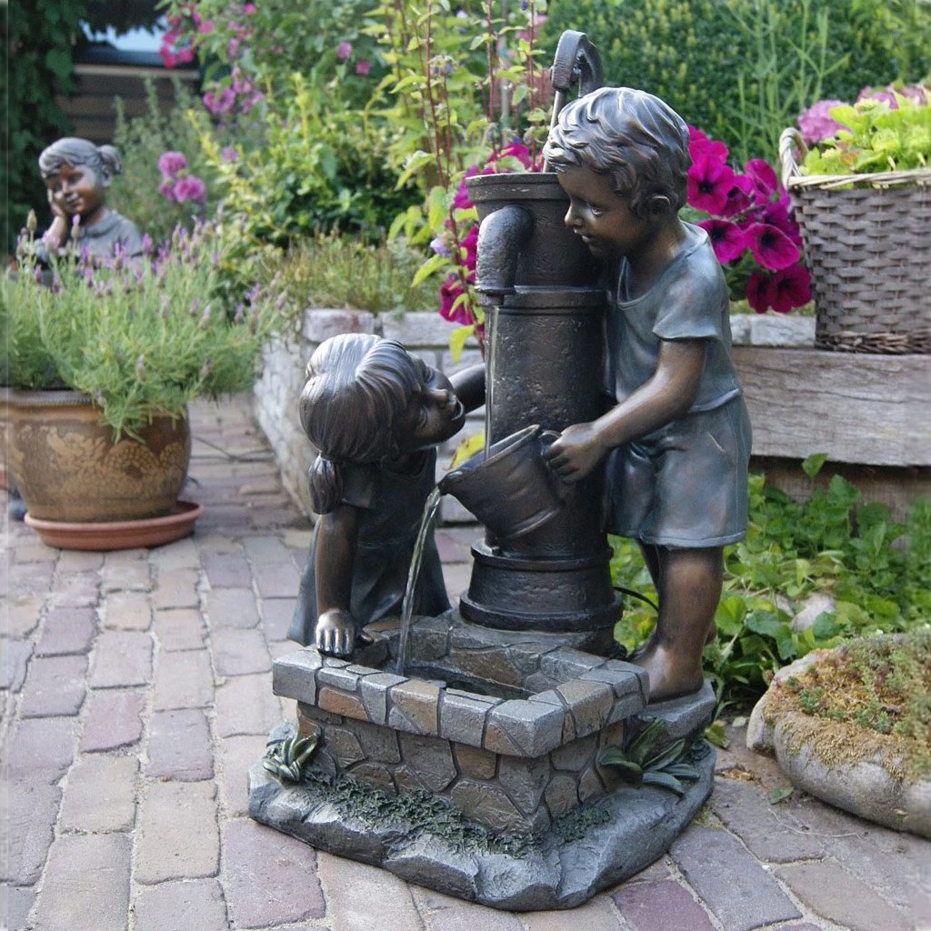 1387016 AA ATLANTA JEU D EAU ENFANT LA FONTAINE 350L/H 39.5X44X39.5CM