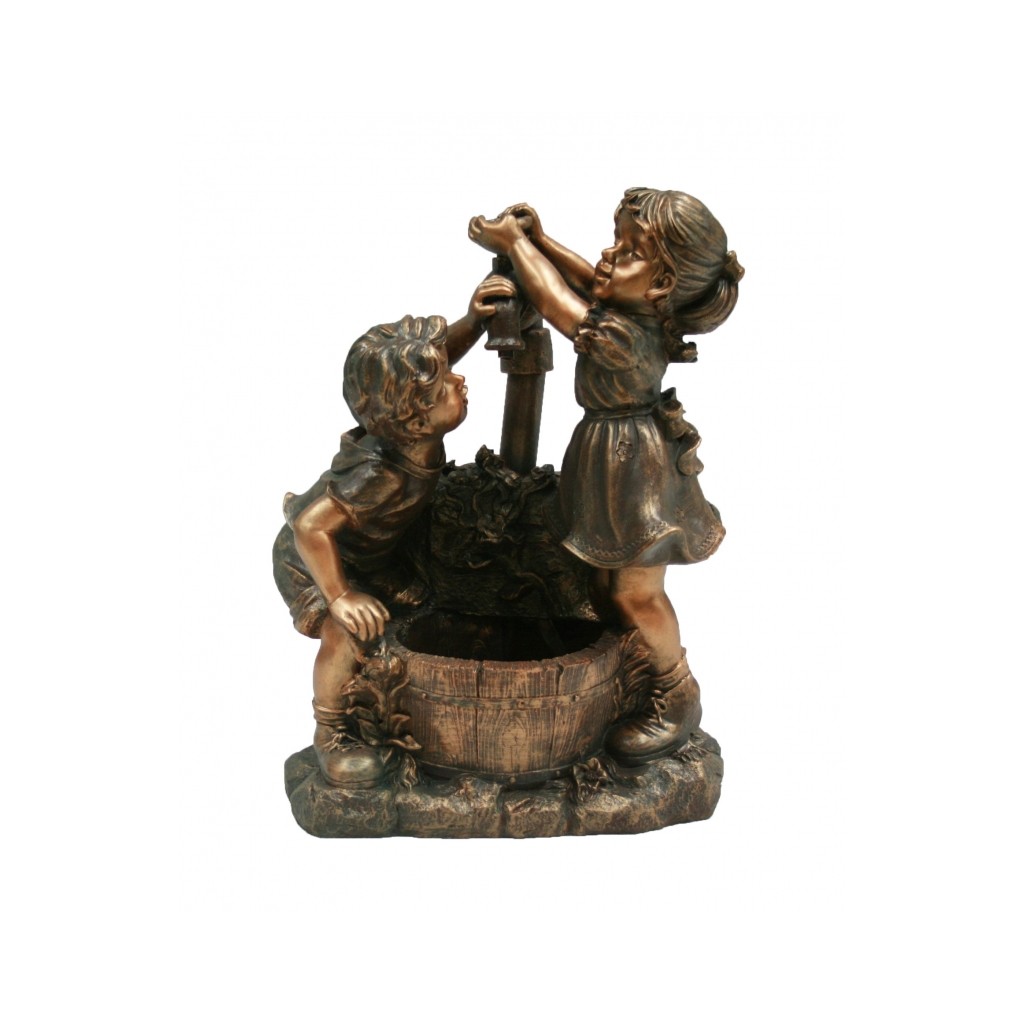 1387059 AA MEMPHIS JEU D EAU ENFANT A LA FONTAINE 350L/H 64X47X26.5CM