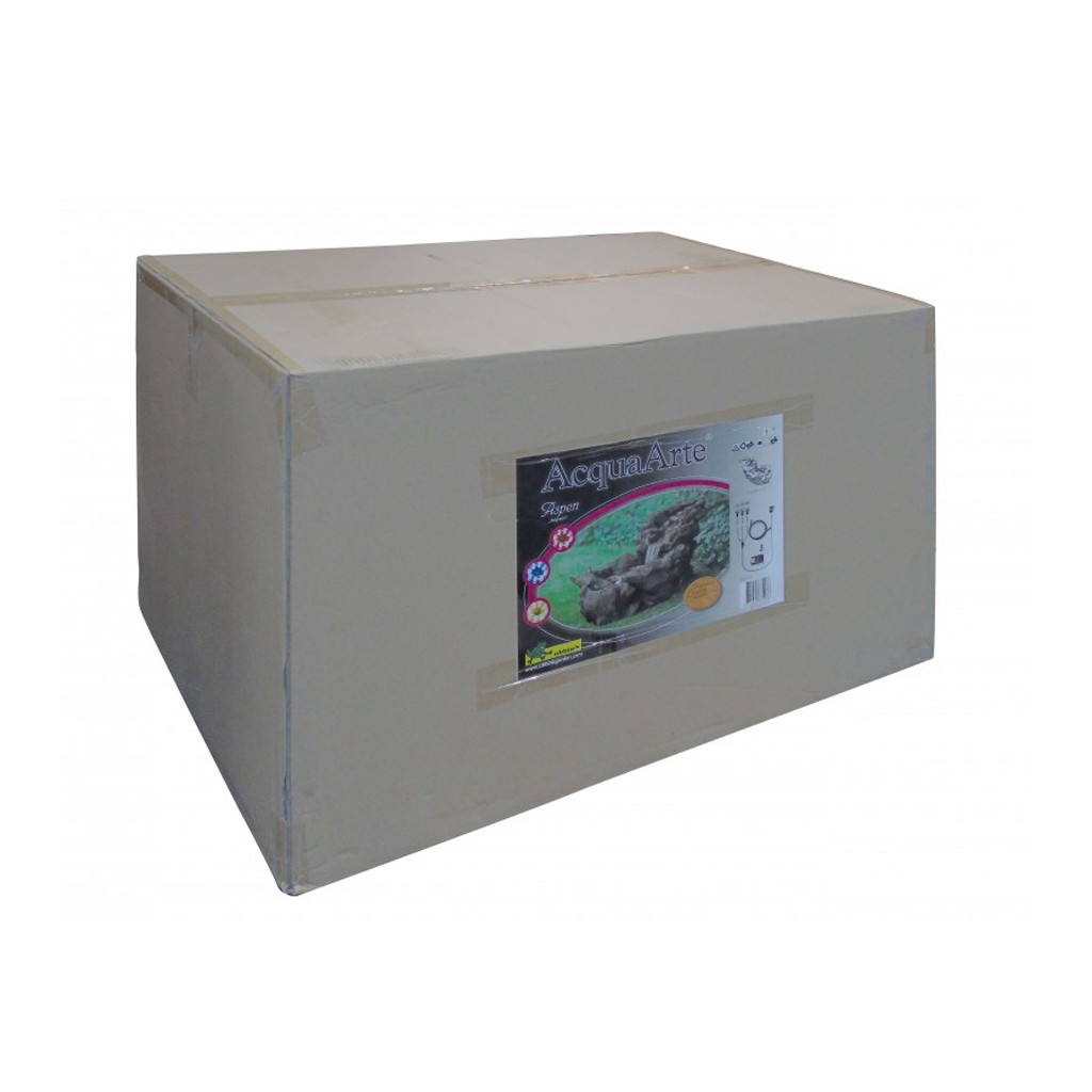 1387113 AA ASPEN - JEU D EAU CHUTE EAU ROCHERS 600L/H 50X50X105CM