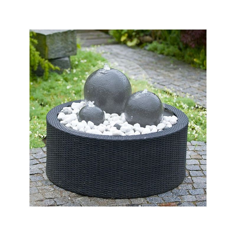 1322034 DECOWALL WICKER II - BLACK MESH FOR CONTAINER 150L