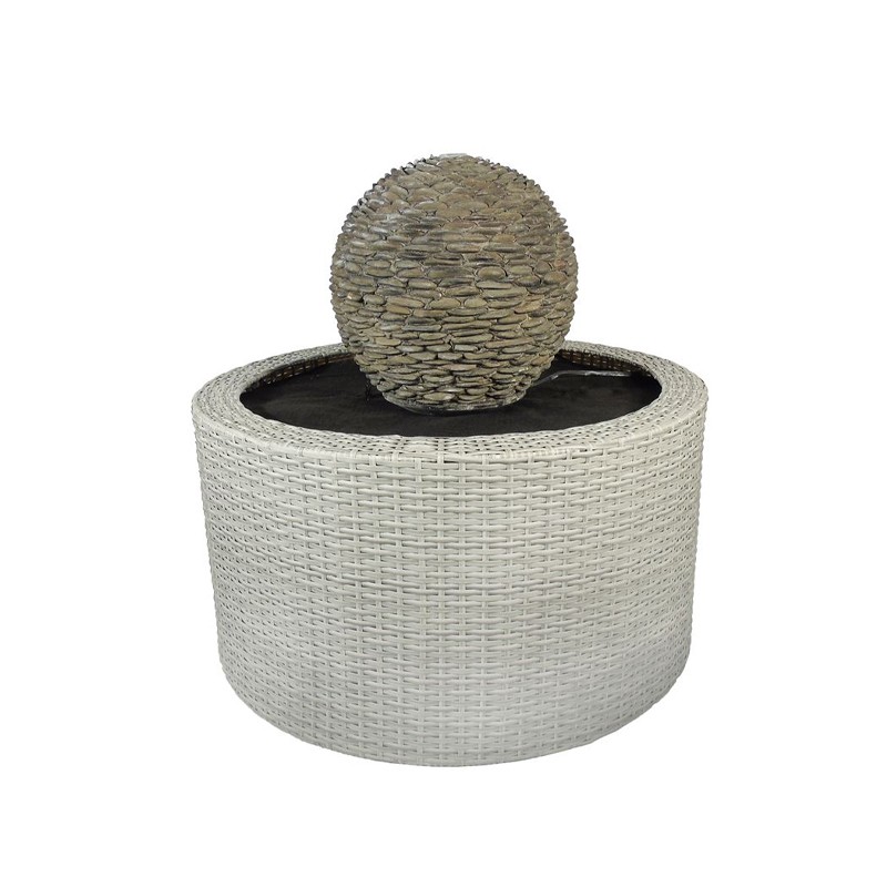 1322039 DECOWALL WICKER VII - RETE GRIGIA PER CONTENITORE 90L