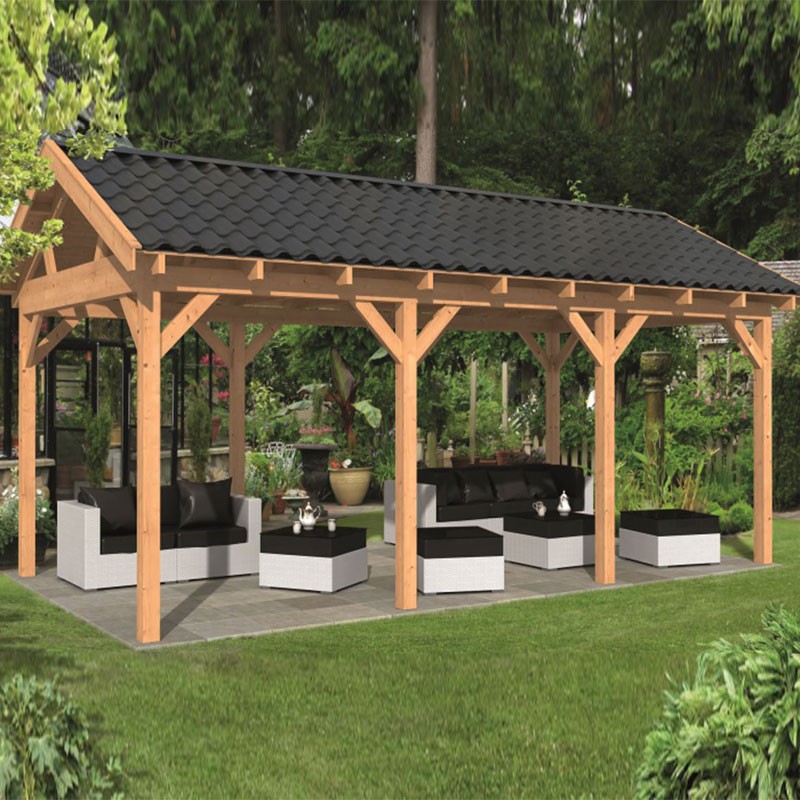 Tuindeco - Modular garden building Hamar L type 5