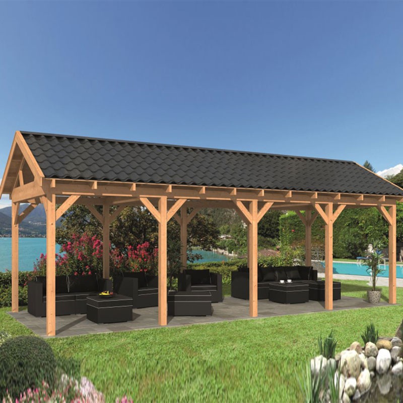 Tuindeco - Modulares Gartengebäude Hamar L Typ 9
