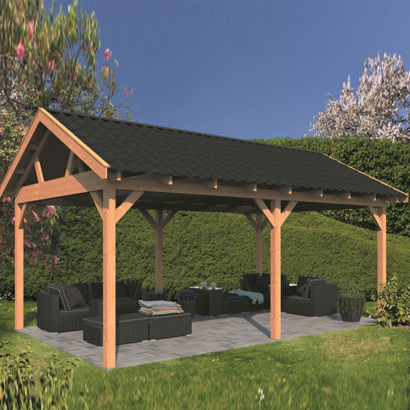 Tuindeco - Edifício de jardim modular Hamar XL tipo 1