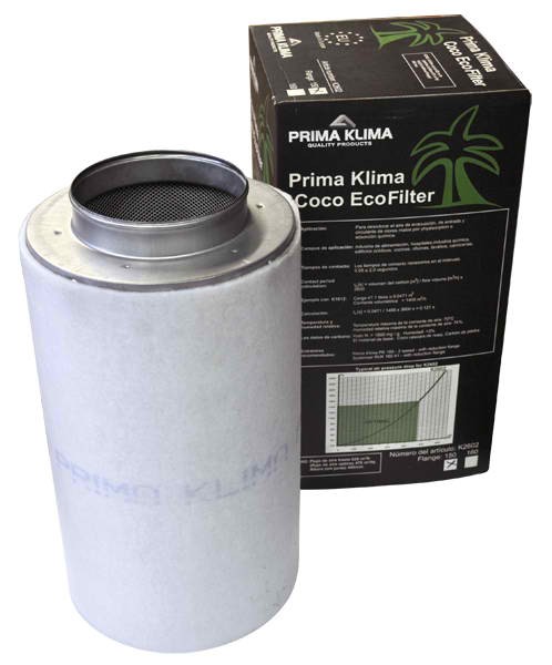 FILTRE A CHARBON ACTIF PRIMA KLIMA K2600 MINI 120/180 240m³/h FLANGE 125