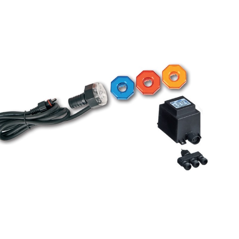 Ubbink - Lâmpada subaquática MINIBRIGHT - 1 x 8 LEDs