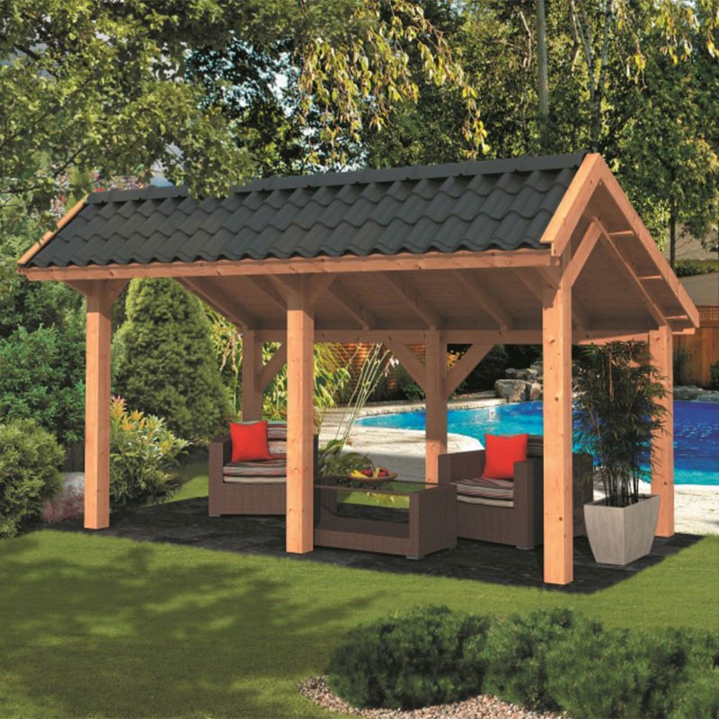 Tuindeco - Bergen L construção modular de jardim tipo 1