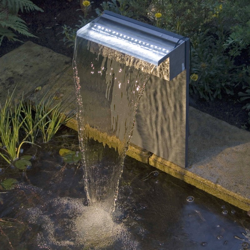 1312093 NIAGARA LED 60 - EDELSTAHL WASSERFALL 304 10X60X12,5CM