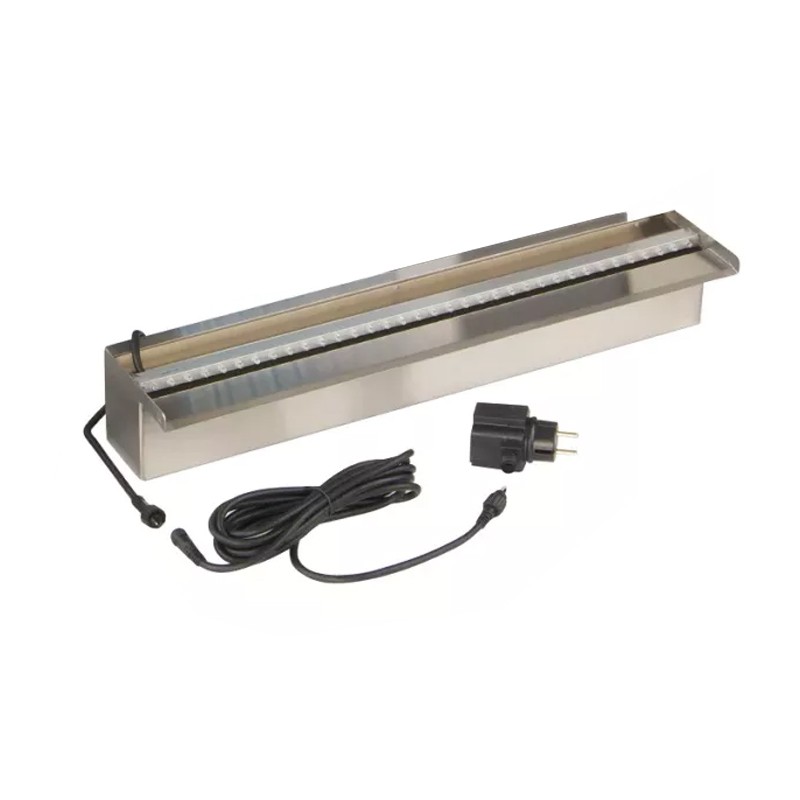 1312093 NIAGARA LED 60 - EDELSTAHL WASSERFALL 304 10X60X12,5CM