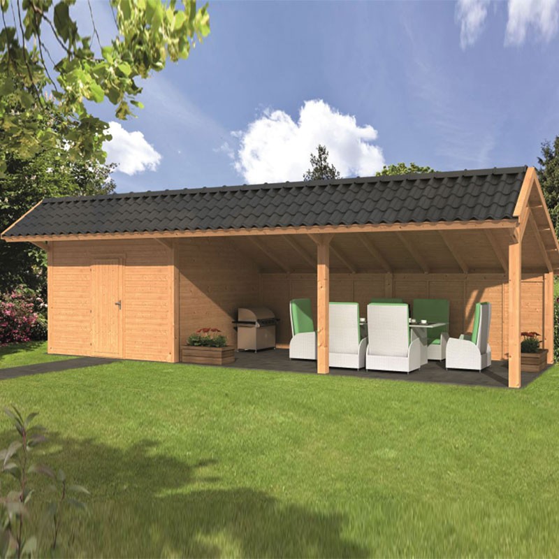 Tuindeco - Modular garden building Bergen XL type 7