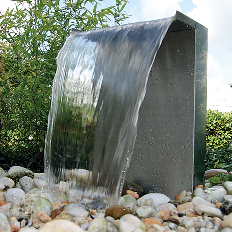 1312088 VENEZIA LED 30 - CASCADE STAINLESS STEEL 304 50X36X9CM