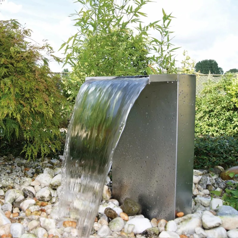 1312088 VENEZIA LED 30 - CASCADE STAINLESS STEEL 304 50X36X9CM