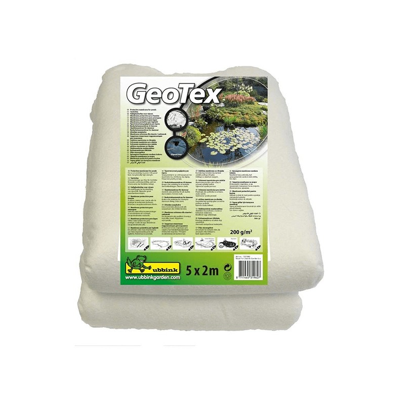 Ubbink - Feltro geotessile 250 g/m² - 200 x 500 cm
