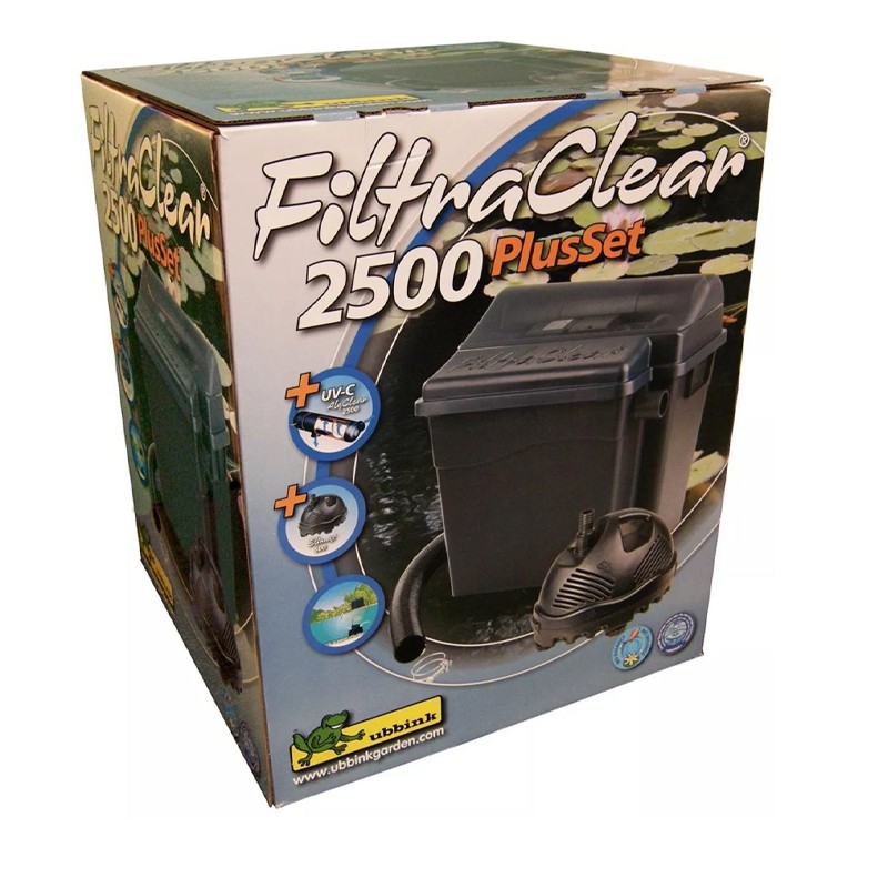 1355164 FILTRACLEAR 2500 PLUSSET FILTRE A 2 CHAMBRES UVC 5W