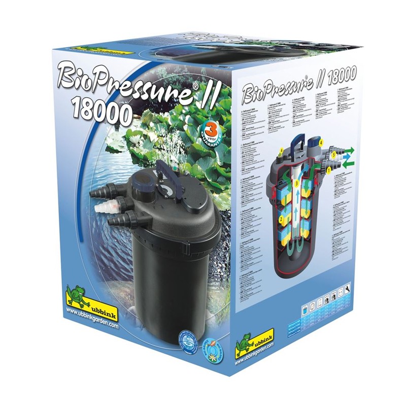 1355413 BIOPRESSURE II 18000 UVC-DRUKFILTER 18W