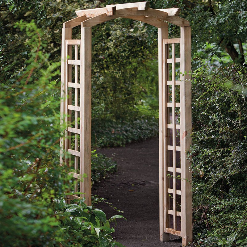 Tuindeco - Set for vaulted pergola - W90 X D54 X H214 cm