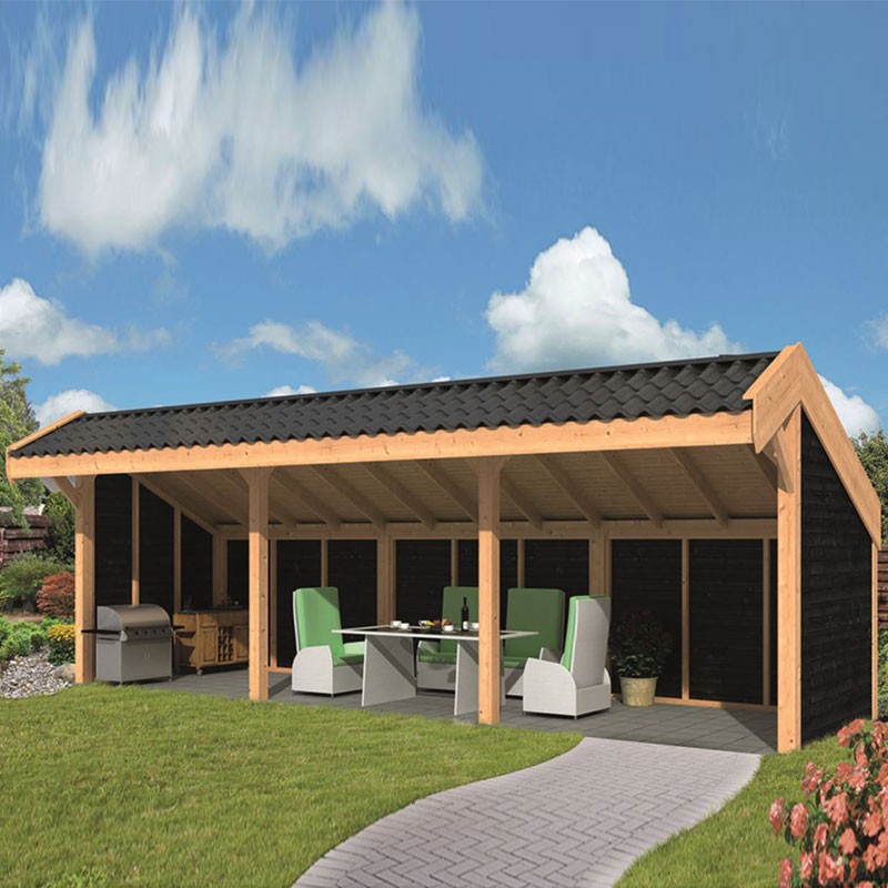 Tuindeco - Boekelo Garden Shed - Black