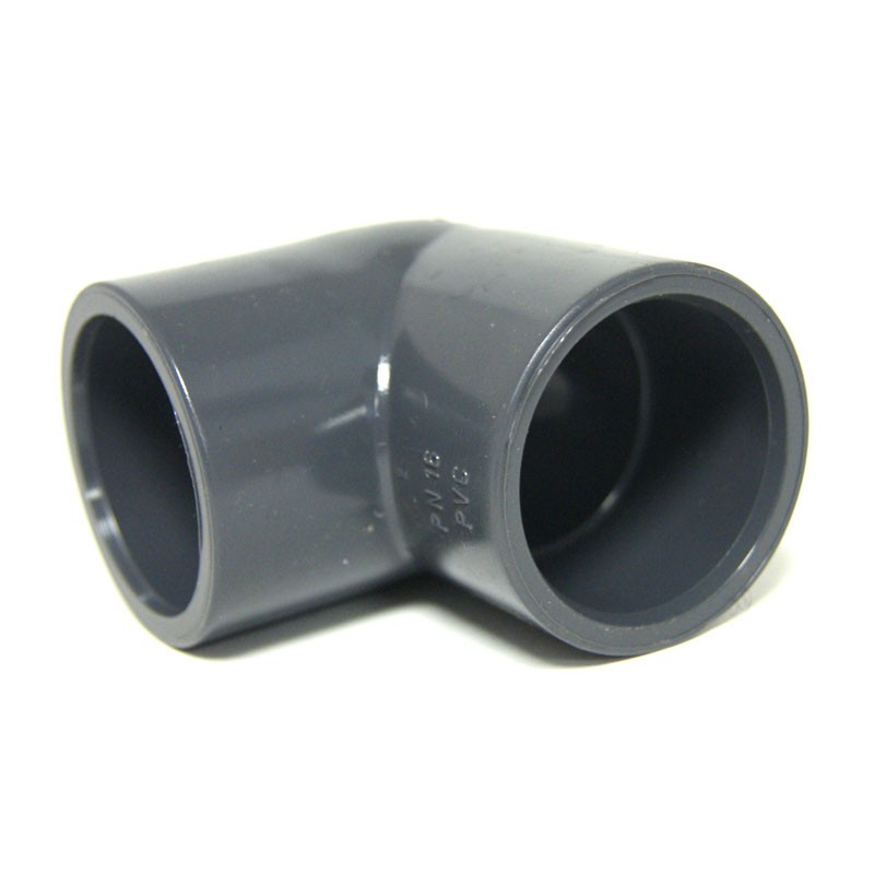 CIS - Gomito femmina in PVC da incollare - 32 mm