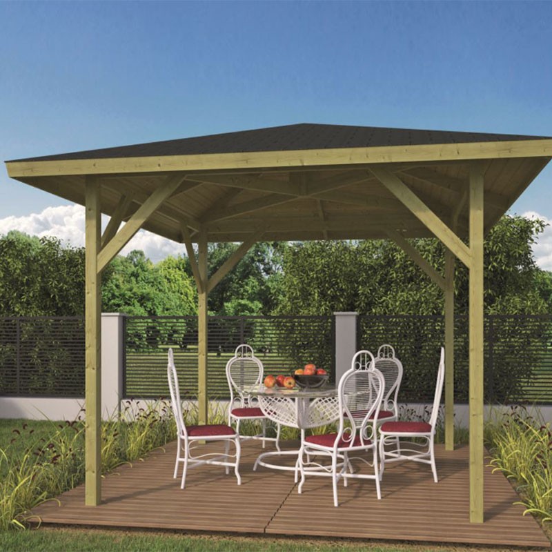 Tuindeco - Gartenpavillon - Sparsam