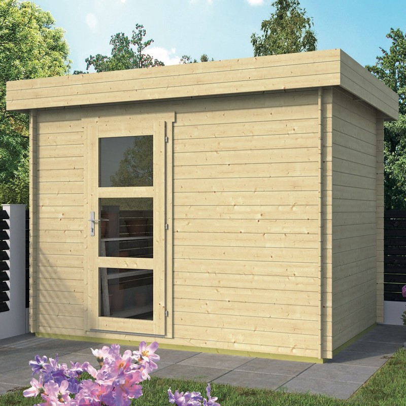 Tuindeco - Capannone in legno massiccio 5,4m² - 19mm - Novalie