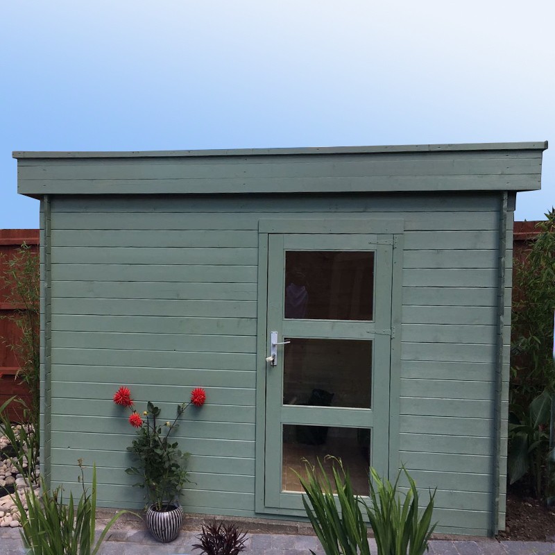CHALET NOVALIE (AVEC PLANCHER) EN MADRIERS DE 19MM