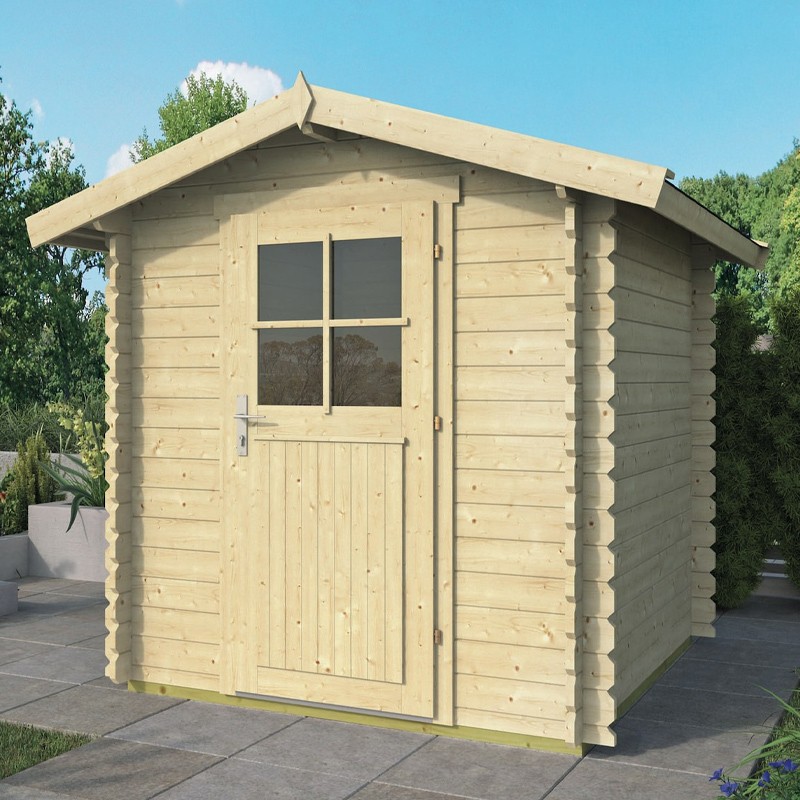 Tuindeco - Cabanon bois massif 3,2m² - 28mm - Richard