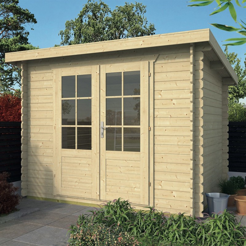 Tuindeco - Cabanon bois massif 4,8m² - 28mm - Kris