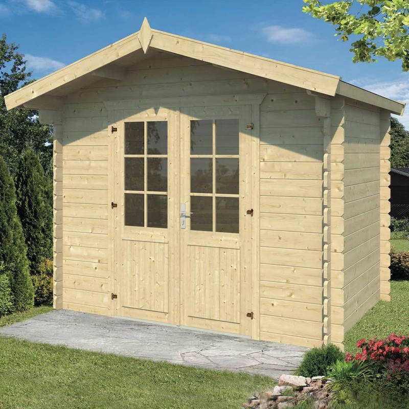 Tuindeco - Cabanon bois massif 4,6m² - 28mm - Anja