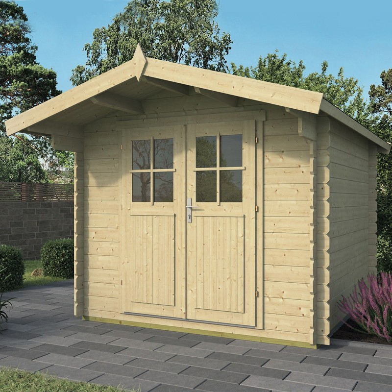 Tuindeco - Cabanon bois massif 5,2m² - 28mm - Gitte