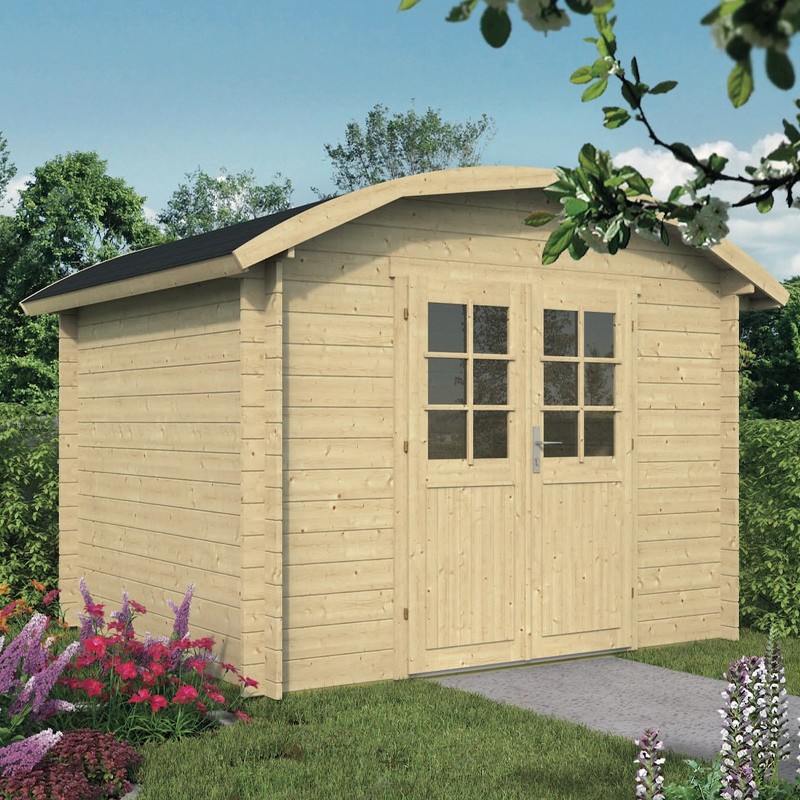 Tuindeco - Solid wood garden shed 6,2m² - 28mm - Klair