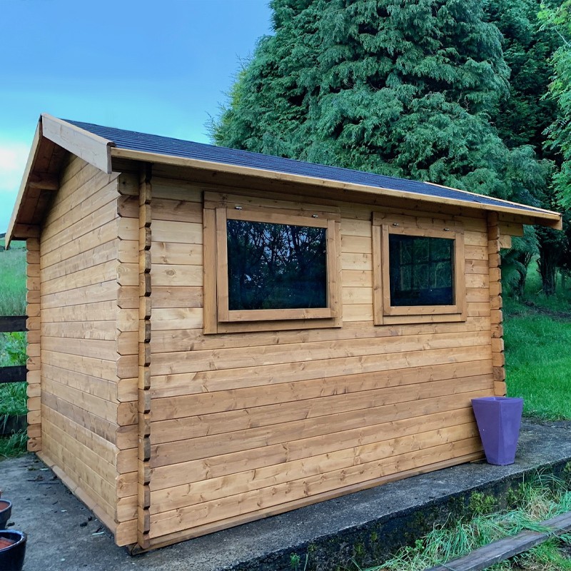 BO CHALET IN 28MM LOGS