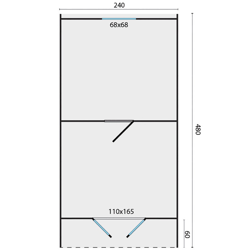 POD CAMPING / OFICINA DOBLE