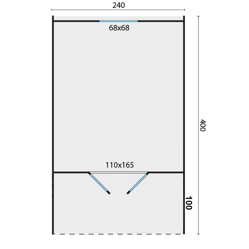 POD CAMPING /BUREAU SIMPLE