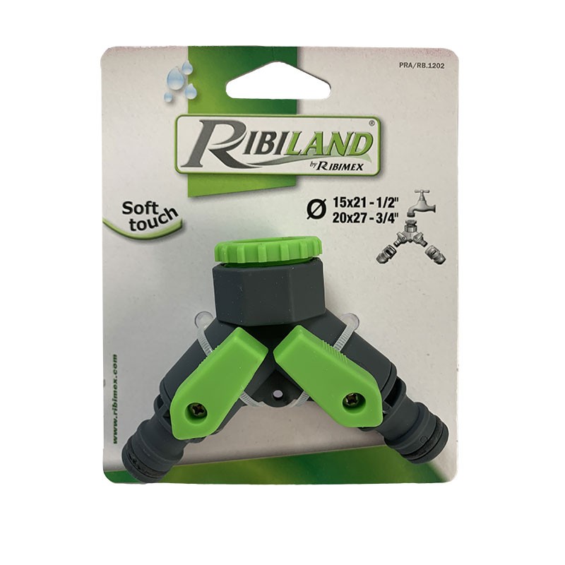 Ribiland - 2 outlet 3/4 - 1/2