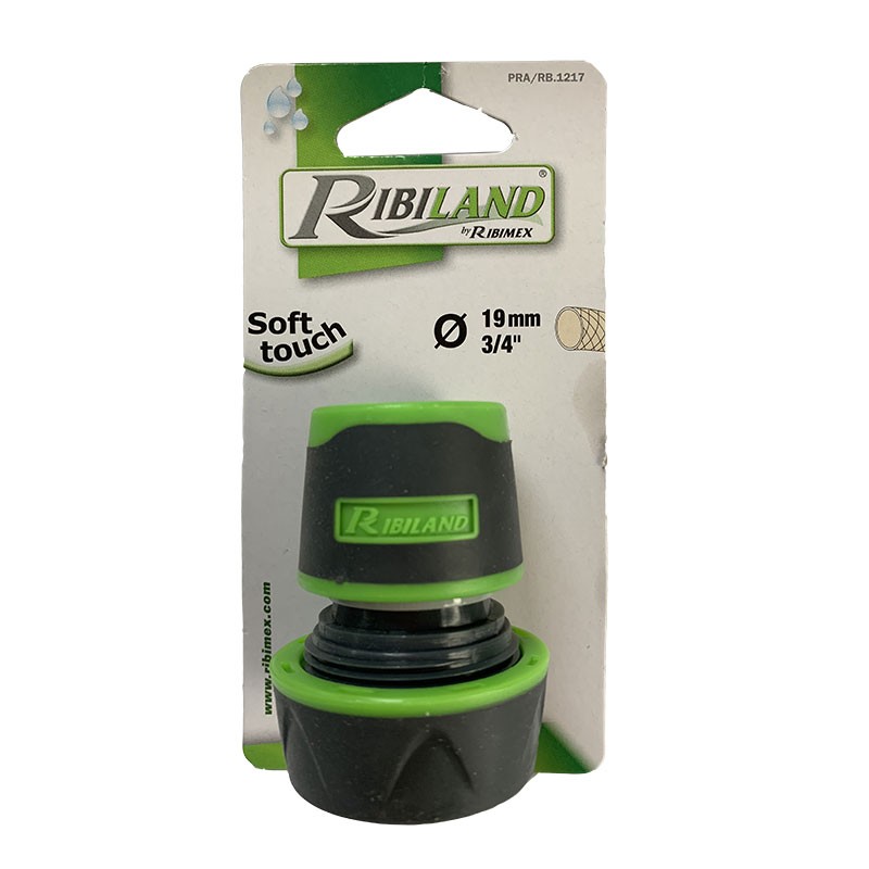 Ribiland - Raccord rapide libre bi matière 19mm