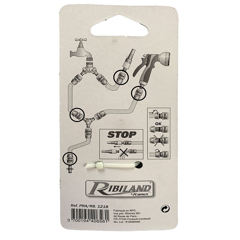 19MM BI-MATERIAL QUICK CONNECTORS ON CARD
