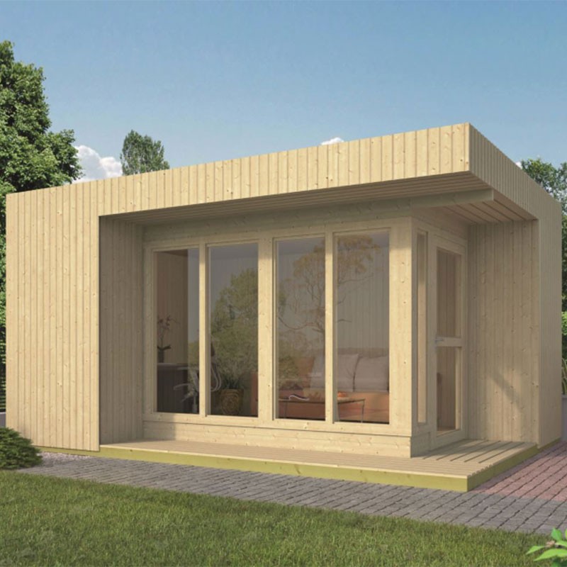 Tuindeco - Elin-Hütte mit doppelwandigem Boden