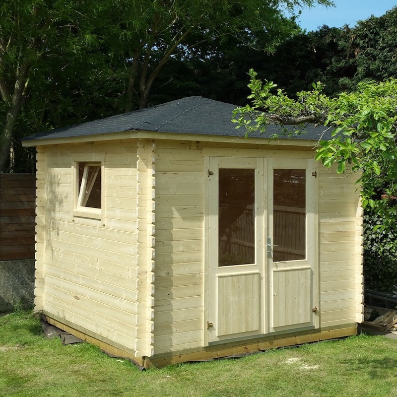 HALVAR CHALET IN 28MM RUNDHOLZ