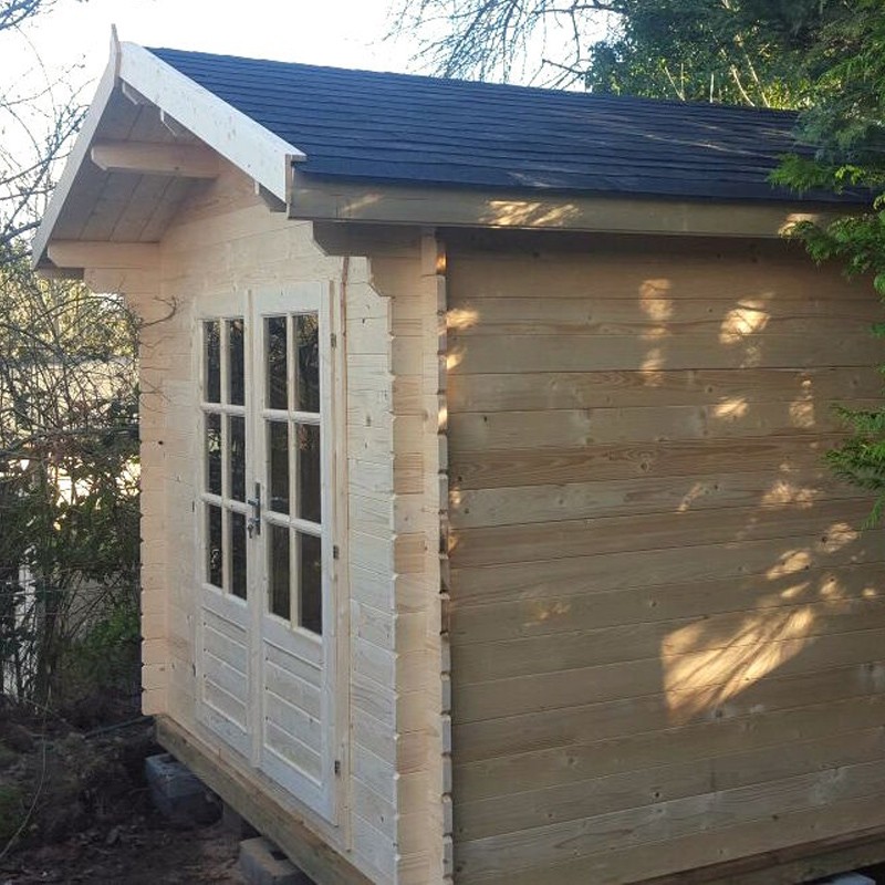 PERLUND CHALET IN 28MM LOGS
