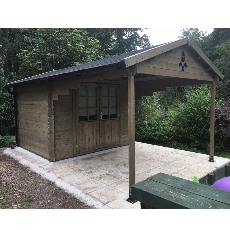 CHALET GEORG EN MADRIERS DE 28MM