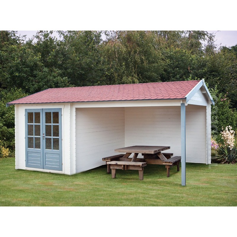 OVE COTTAGE + 28MM LOG SIDE CANOPY