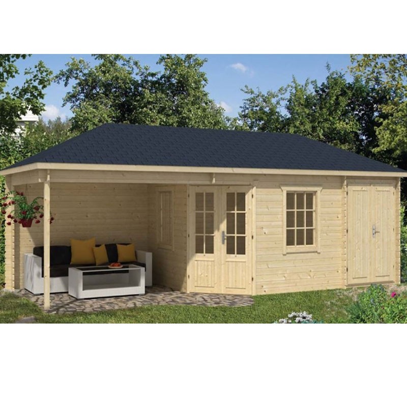 OLSON COTTAGE + BIJGEBOUW + 45MM LOG LUIFEL