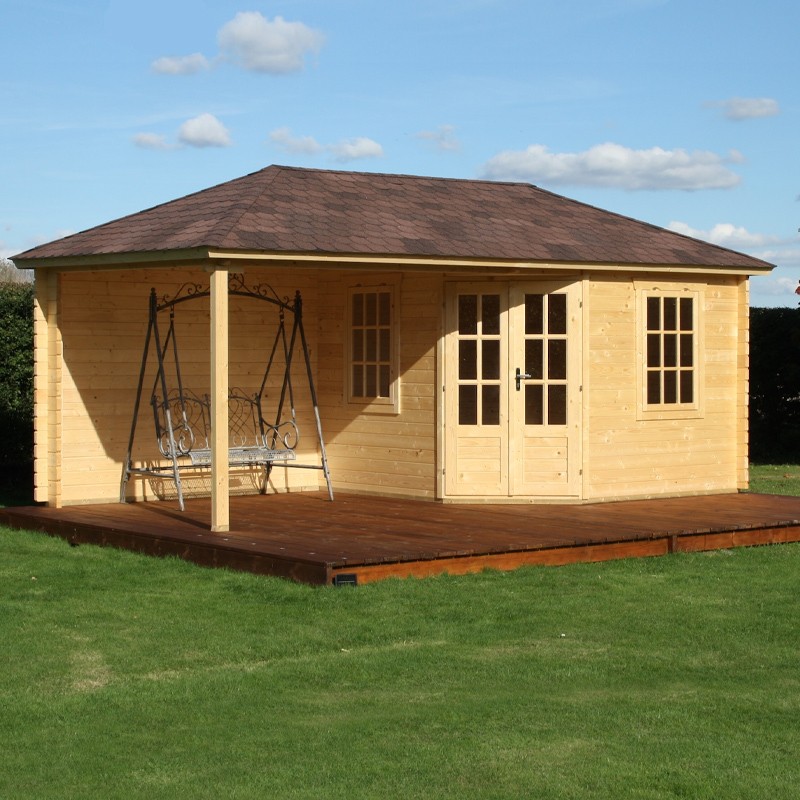 CHRISTOFFER COTTAGE + TENDA LATERALE DI 28MM LOG