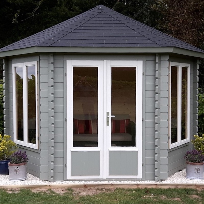 NORA COTTAGE IN 34MM LOGS